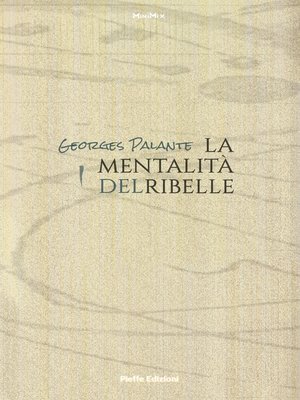 cover image of La mentalità del ribelle